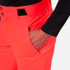 Pantaloni tecnici Rossignol Hero Insulated Ski Pant Neon Red