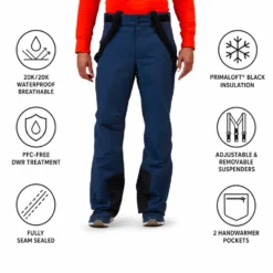 Pantaloni tecnici Rossignol Insulated Ski Pant Dark Navy