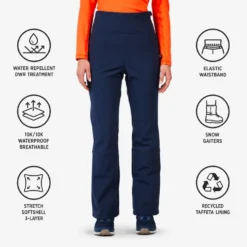 Pantaloni tecnici Rossignol W Ski Softshell Pant Dark Navy