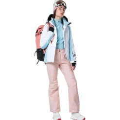 Pantaloni tecnici Rossignol W Ski Powder Pink