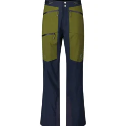 Pantaloni tecnici Scott M's Dryospun 3L Pant Dark Blue Fir Green