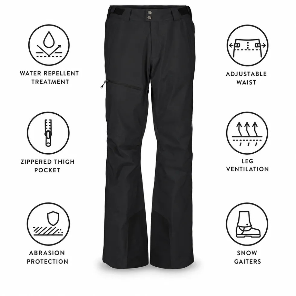 Pantaloni tecnici Scott M's Ultimate Dryo 10 Pant Black