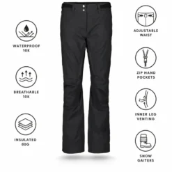 Pantaloni tecnici Scott W's Ultimate Dryo 10 Pant Black