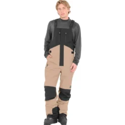 Pantaloni tecnici Slope Kenwood M's Bib Pants Roasted Cashew