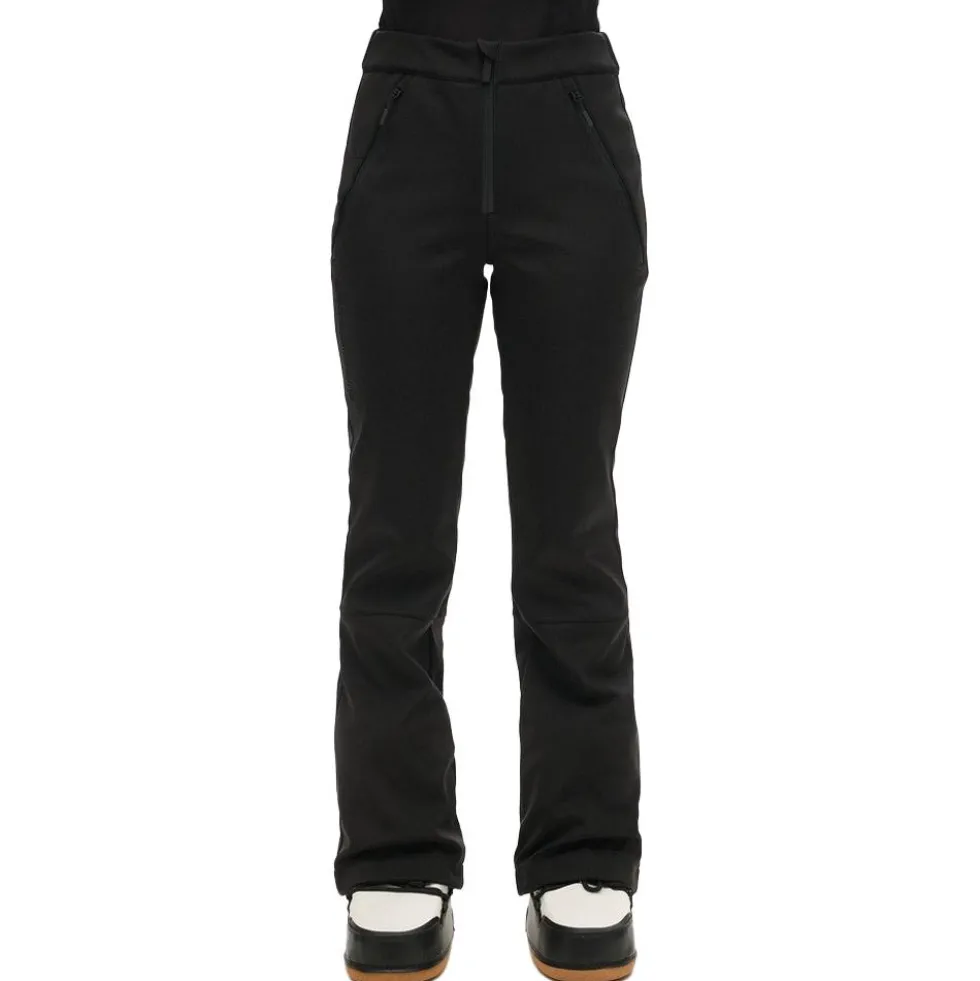 Pantaloni tecnici Superdry Softshell Slim Trousers W Black