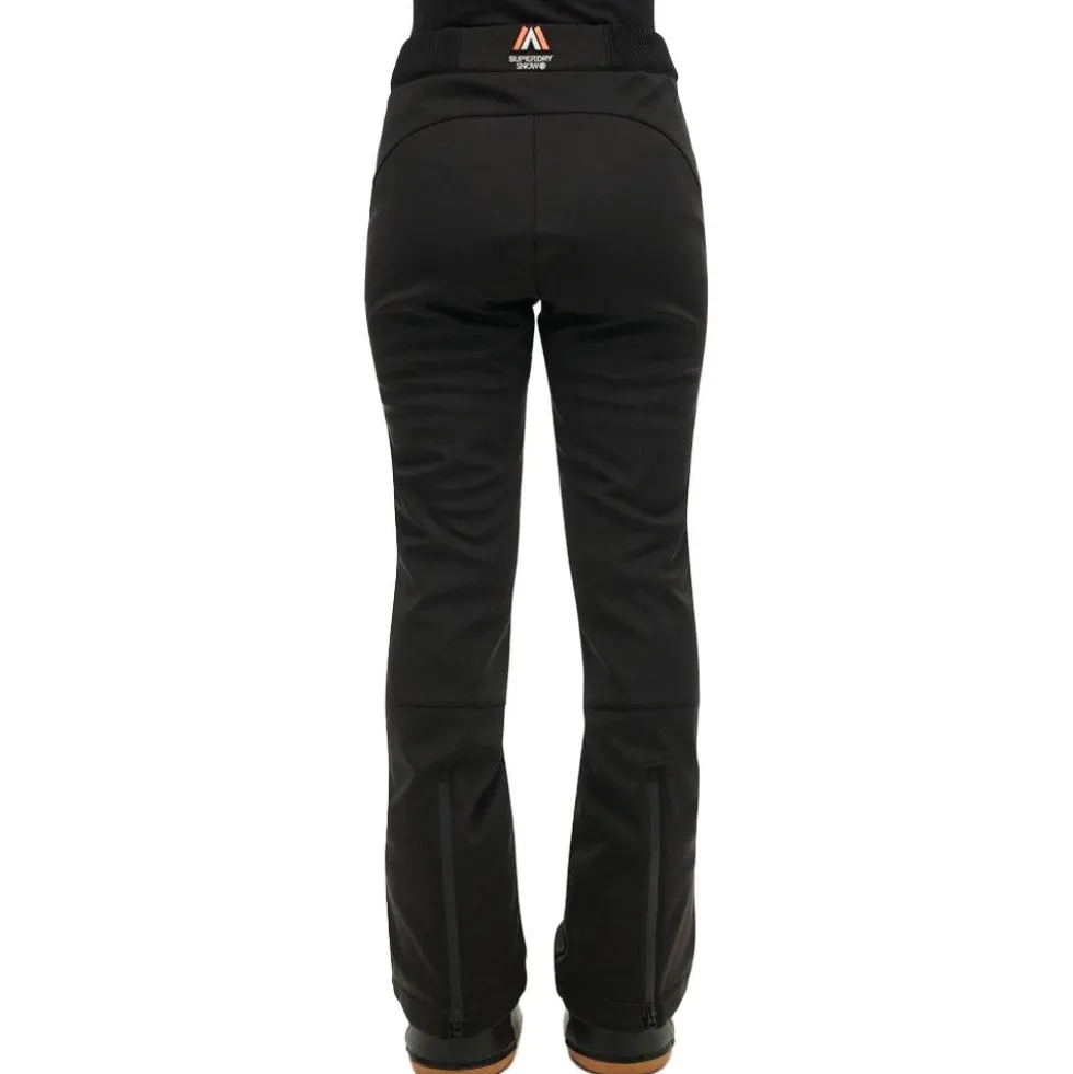 Pantaloni tecnici Superdry Softshell Slim Trousers W Black