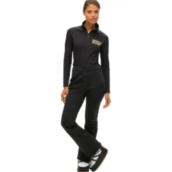 Pantaloni tecnici Superdry Softshell Slim Trousers W Black