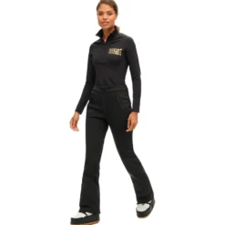 Pantaloni tecnici Superdry Softshell Slim Trousers W Black