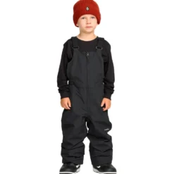 Pantaloni tecnici Volcom Little Flurry Bib Overall Black
