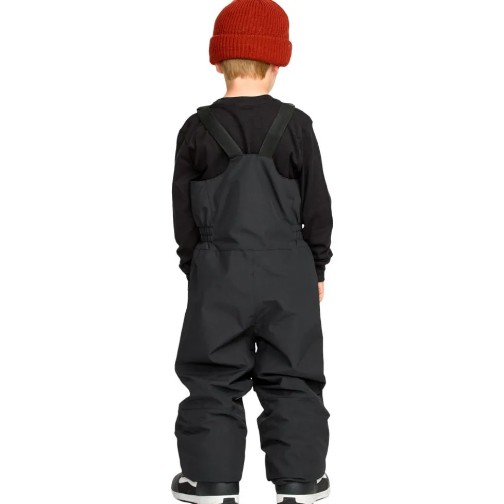 Pantaloni tecnici Volcom Little Flurry Bib Overall Black