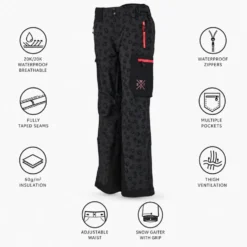 Pantaloni tecnici Watts Elipse Leopard