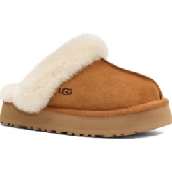 Pantofole UGG W Disquette Chestnut