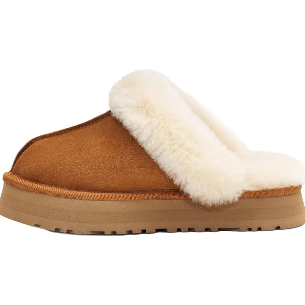 Pantofole UGG W Disquette Chestnut