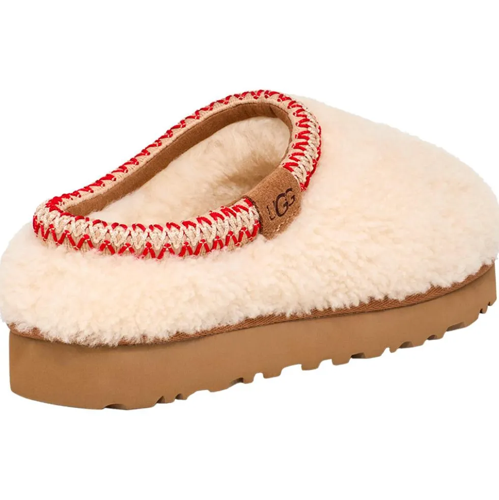 Pantofole UGG W Tasman Maxi Curly Natural