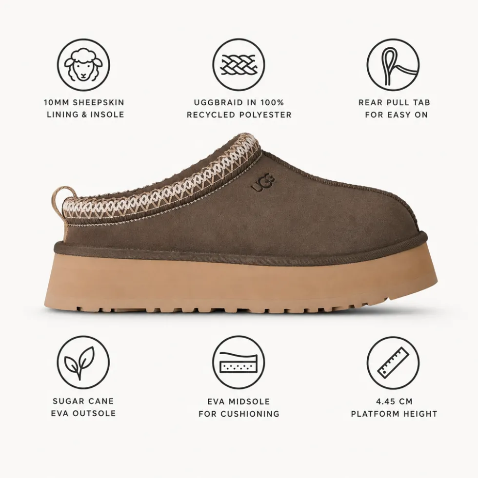 Pantofole UGG W Tazz II Dried Oregano