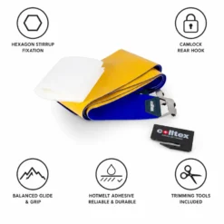 Pelli di foca (sci alpinismo) Colltex Sad Ready Tödi Mix 110 Étrier Hexagon + Camlock