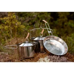 Pentola Primus Campfire Cookset Small Stainless Steel
