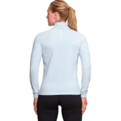 Pile Bjorn Daehlie Half Zip Pace Women Moonstone Blue