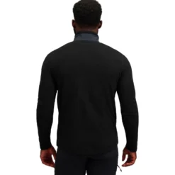 Pile Black Diamond Rift Half Zip Black Black