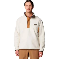 Pile Columbia Helvetia II Half Snap Fleece Chalk
