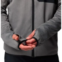 Pile Columbia Triple Canyon Grid Fleece Fz II City Grey