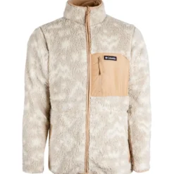 Pile Columbia Winter Pass Reversible Fleece Canoe Dark Stone Peaked Tonal