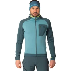 Pile Dynafit Radical Polartec Hooded Jkt M Smoke Blue