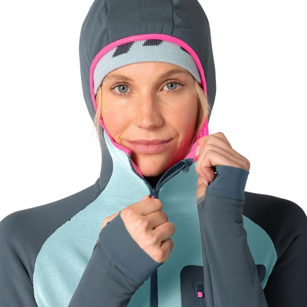 Pile Dynafit Radical Polartec Hooded Jkt W Cloud Blue