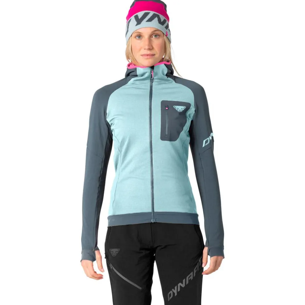 Pile Dynafit Radical Polartec Hooded Jkt W Cloud Blue