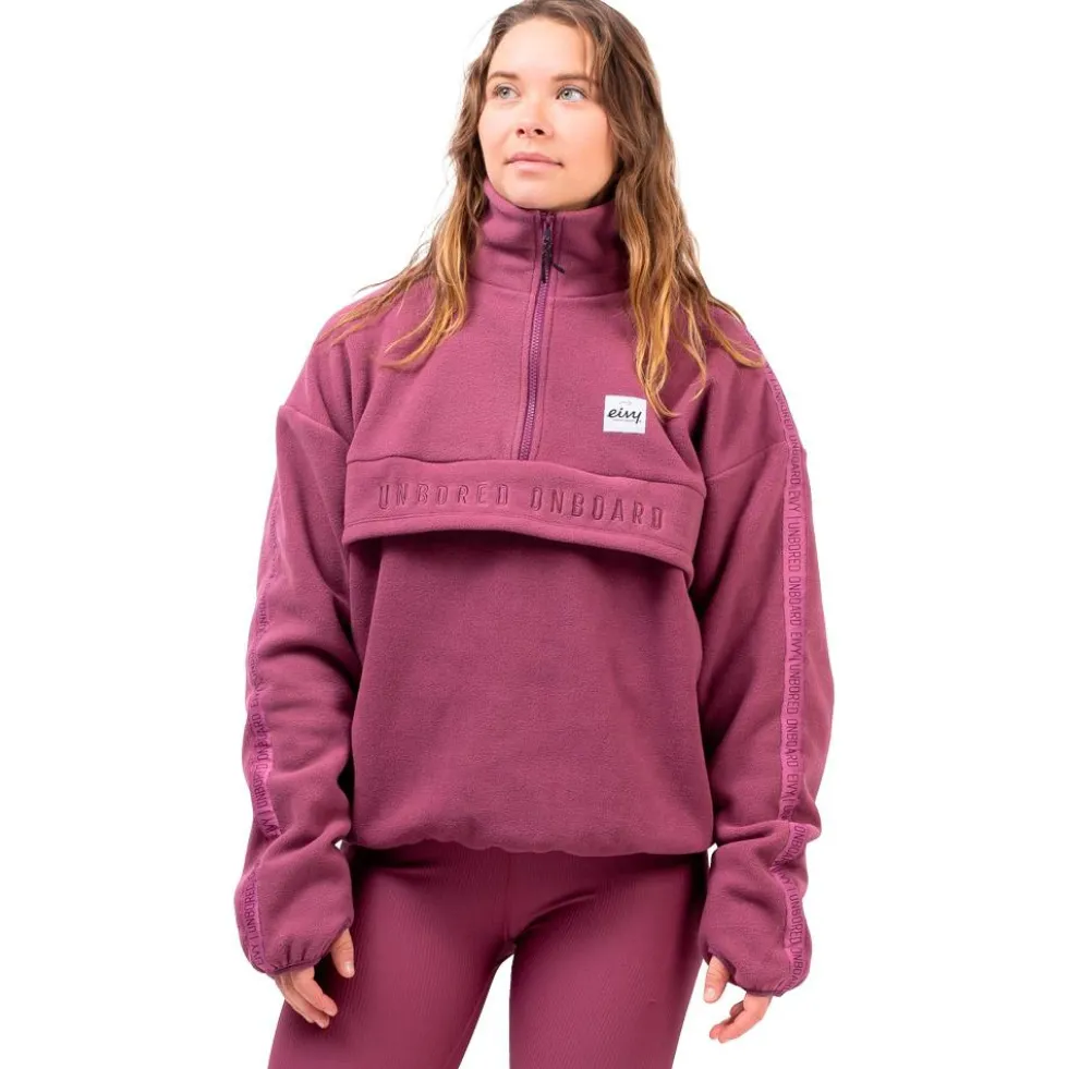 Pile Eivy Ball Fleece Pinkgundy