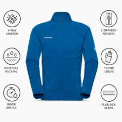 Pile Mammut Taiss Midlayer Tschiel