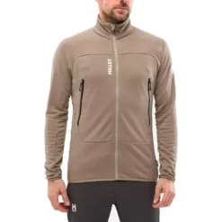 Pile Millet Fusion Grid Jkt M Beige