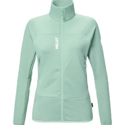 Pile Millet Fusion Grid Jkt W Seaweed