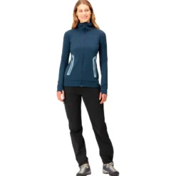 Pile Norrona falketind Power Grid Hood W's Indigo Night