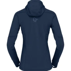 Pile Norrona falketind Power Grid Hood W's Indigo Night