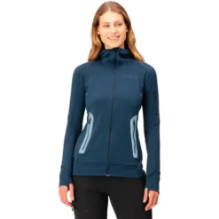 Pile Norrona falketind Power Grid Hood W's Indigo Night