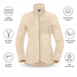 Pile Norrona Femund Warm 3 W Oatmeal