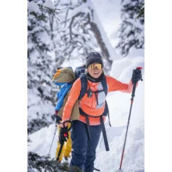 Pile Norrona Lofoten Thermal Pro Hood W's Orange Alert Peach Amber