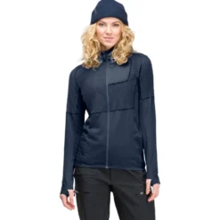 Pile Norrona Lyngen Alpha90 Jkt W's Indigo Night