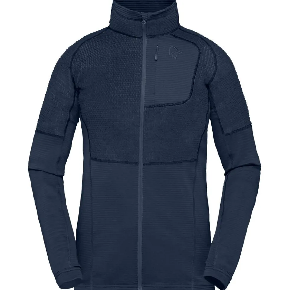 Pile Norrona Lyngen Alpha90 Jkt W's Indigo Night