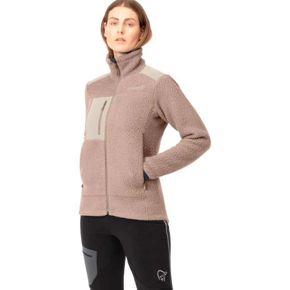 Pile Norrona Trollveggen Thermal Pro Jkt W Winter Twig