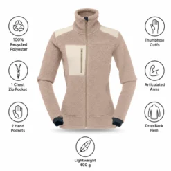 Pile Norrona Trollveggen Thermal Pro Jkt W Winter Twig