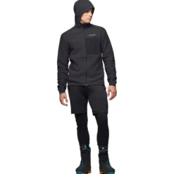 Pile Norrona Trollveggen Warm 3 Zip Hood M's Phantom