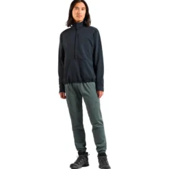 Pile Odlo Grid Fleece M's Black Melange