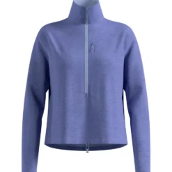 Pile Odlo Grid Fleece W's Blue Heron Melange