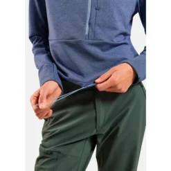Pile Odlo Grid Fleece W's Blue Heron Melange