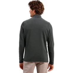 Pile Odlo Roy Mid Layer 1/2 Zip Shale Grey Black Stripes