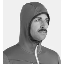 Pile Ortovox Fleece Grid Hoody M Wild Herbs
