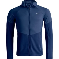 Pile Ortovox Fleece Light Grid Deep Ocean