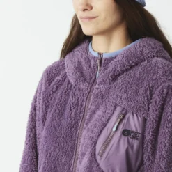 Pile Picture Izimo Full Zip Fleece Grape Jam